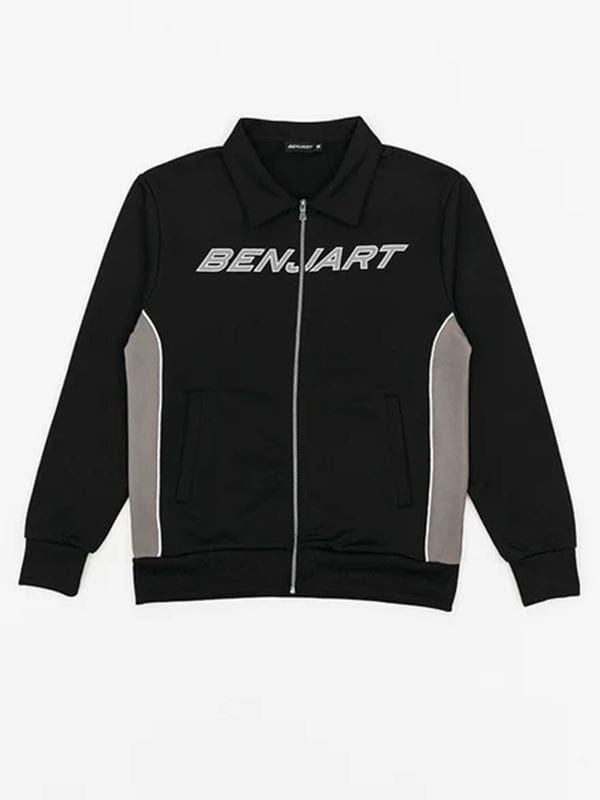 Benjart Black Track Jacket