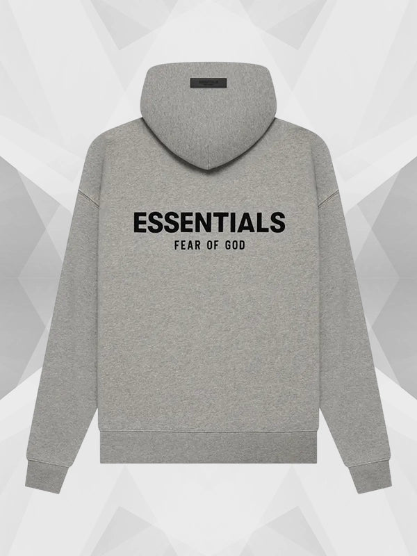 Fear Of God Dark Oatmeal Essentials Hoodie