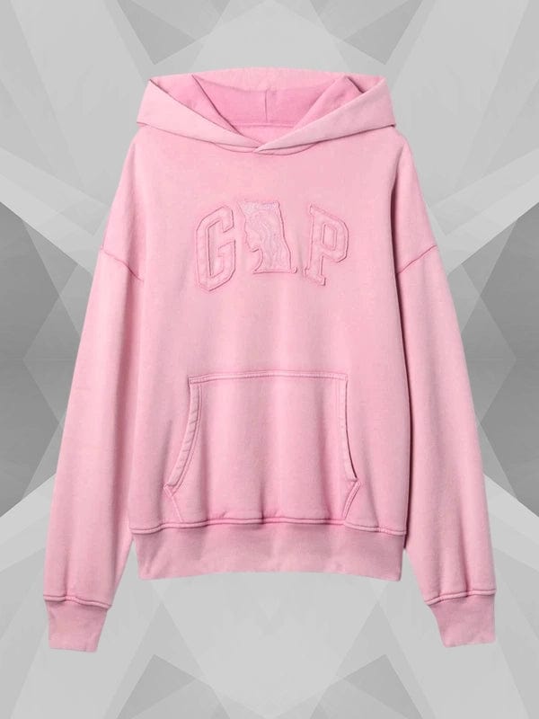 Glinda Pink Gap Wicked Vintage Soft Logo Hoodie