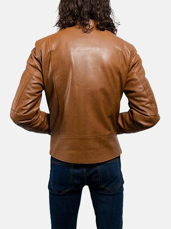 Grayson Men’s Leather Brown Jacket