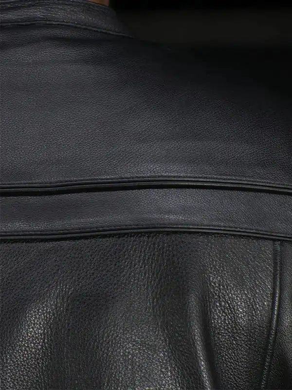 Men’s Rider Black Leather Jacket