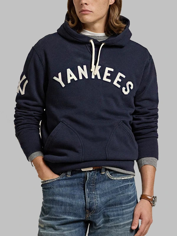 Polo Ralph Lauren Yankees Blue Hoodie