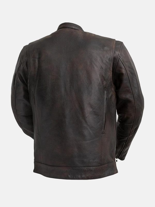 Raider Copper Motorcycle Leather Jacket