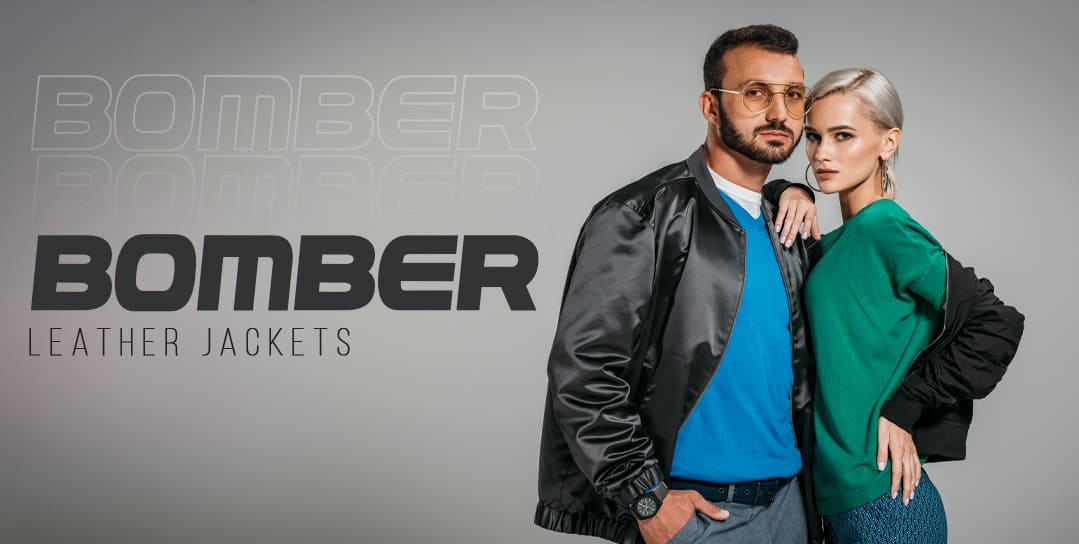 Bomber Leather Jackets Banner