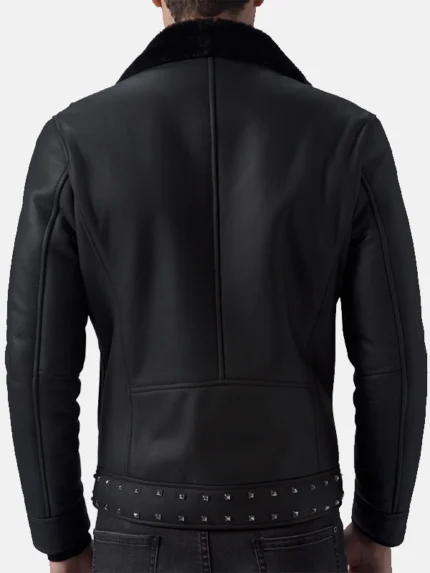 Mens-Studded-Black-Leather-Jacket-Back.webp